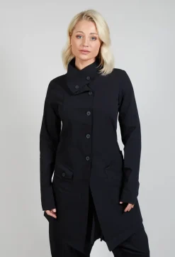 Penguin Coat in Black