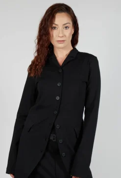 Penguin Coat in Black