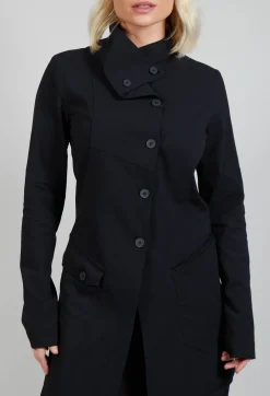 Penguin Coat in Black