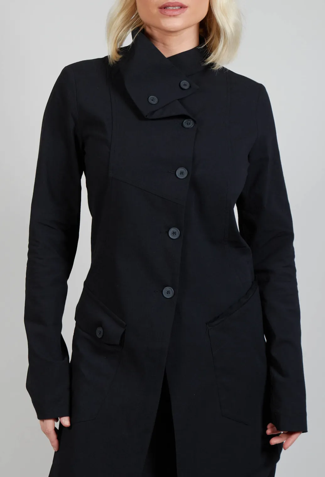 Penguin Coat in Black