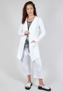 Penguin Coat in White