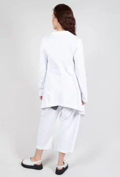 Penguin Coat in White