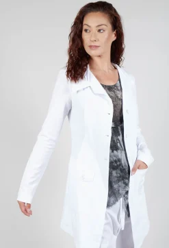 Penguin Coat in White