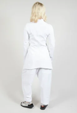 Penguin Coat in White