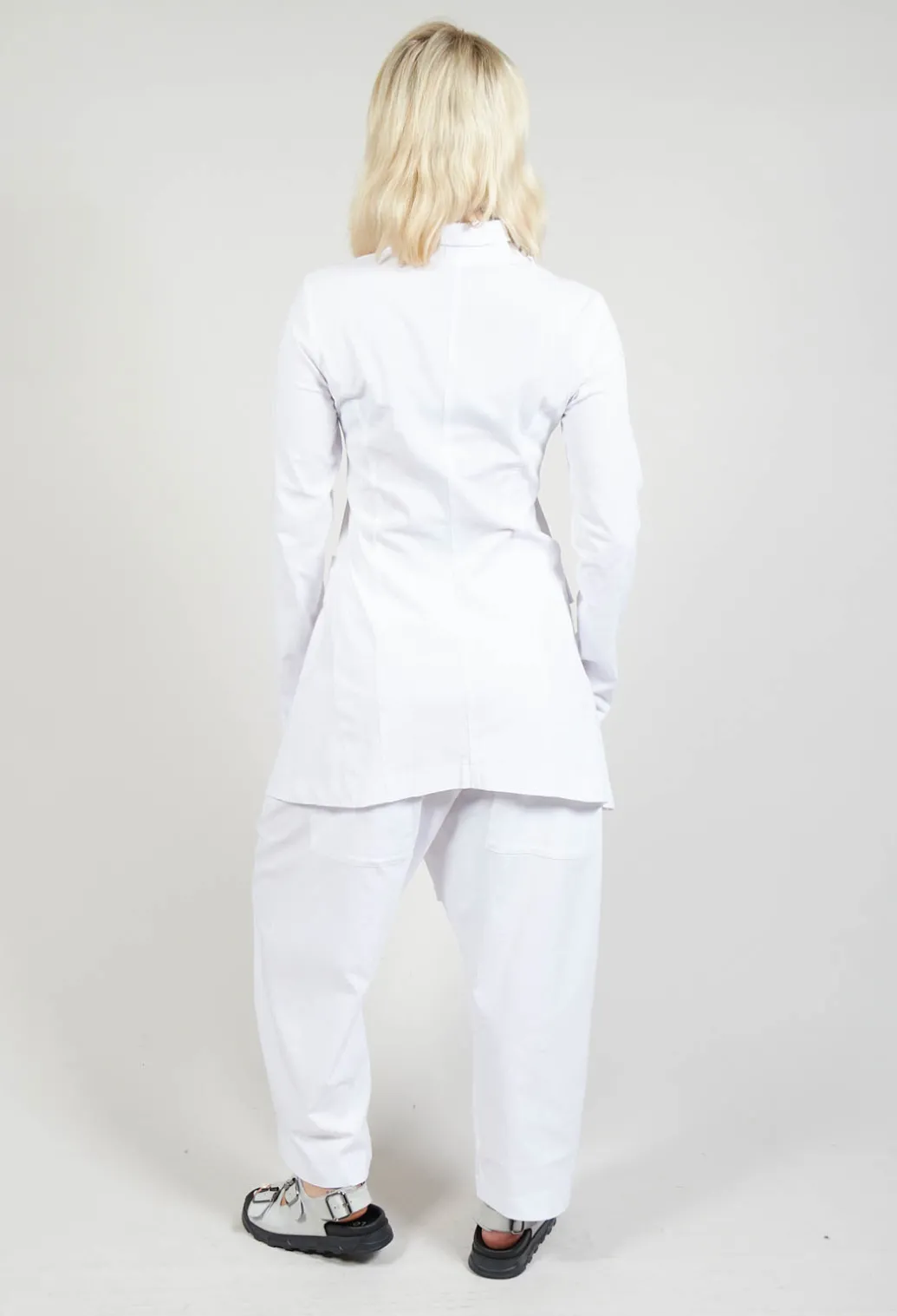 Penguin Coat in White