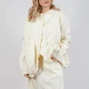 Peplum Hem Jacket in Galaxy