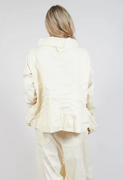 Peplum Hem Jacket in Galaxy