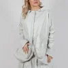 Peplum Hem Jacket in Moon