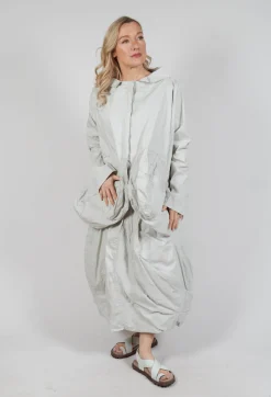 Peplum Hem Jacket in Moon