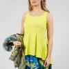 Peplum Vest in Lilly Cloud