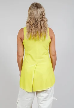 Peplum Vest in Lilly Cloud