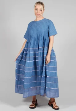 Percy Dress in Cerulean Blue
