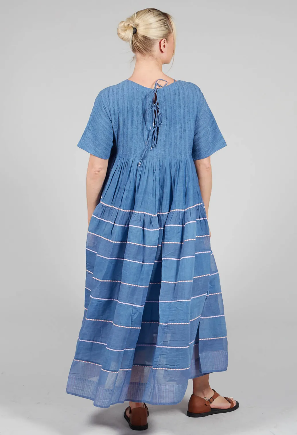 Percy Dress in Cerulean Blue