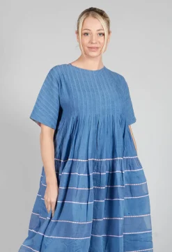 Percy Dress in Cerulean Blue