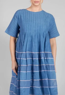 Percy Dress in Cerulean Blue