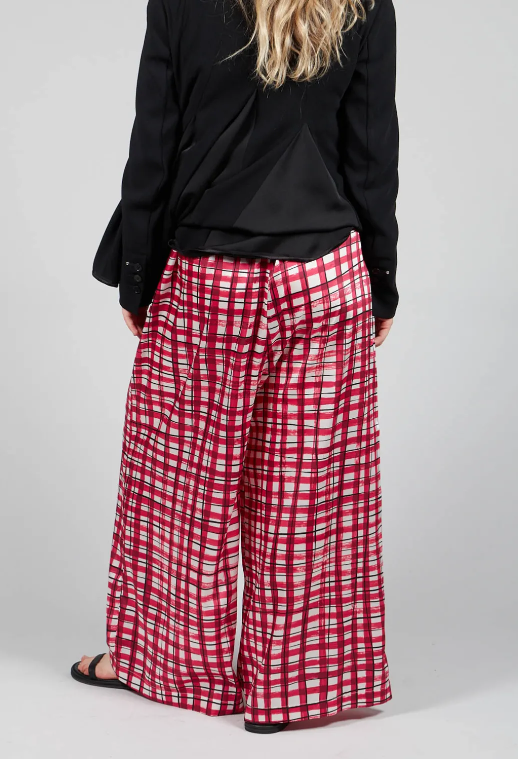 Perpetual Trousers in Pink Check