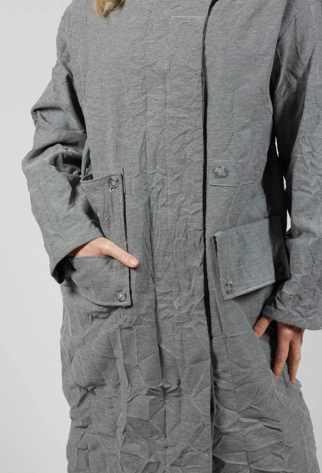 Perry Coat in Anthra