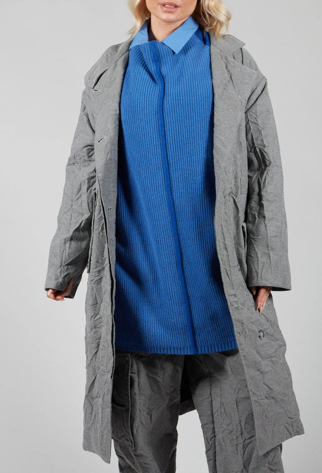 Perry Coat in Anthra