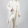 Perry Coat in Off White