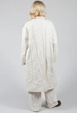 Perry Coat in Off White