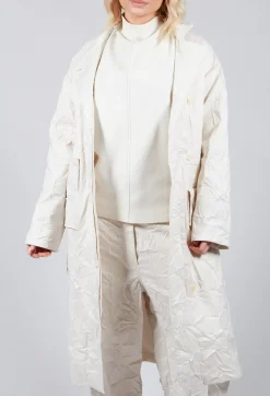 Perry Coat in Off White