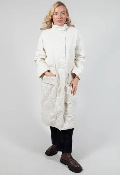 Perry Coat in Off White