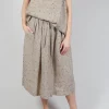 Pesci Ls Skirt In Ambra
