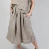 Pesci Ls Skirt In Carbone