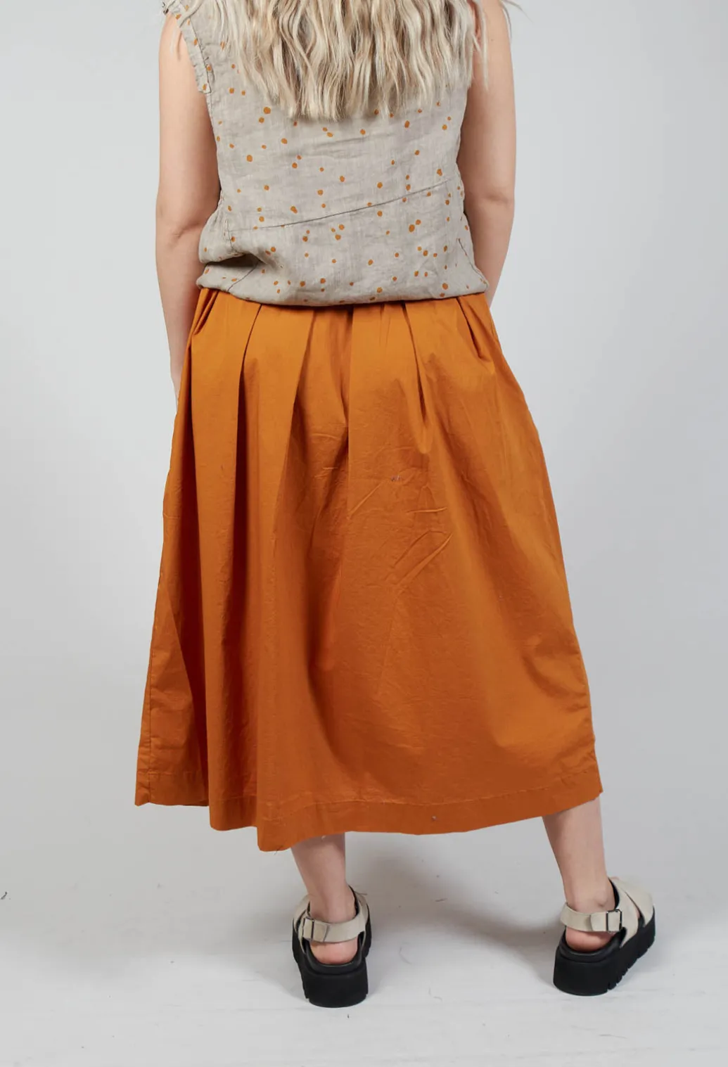 Pesci P Skirt In Ambra