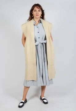 Peter Pan Dress in Grey
