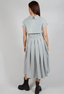 Peter Pan Dress in Grey