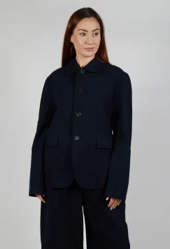 Peter Pan Peacoat in Navy
