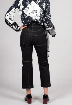 Pic Straight Leg Jeans in Anthra