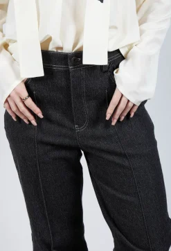 Pic Straight Leg Jeans in Anthra
