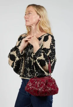 Picollo Mineo Bag in Bordeaux