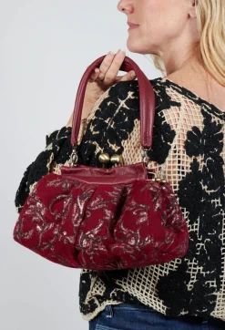 Picollo Mineo Bag in Bordeaux