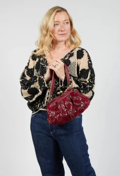 Picollo Mineo Bag in Bordeaux
