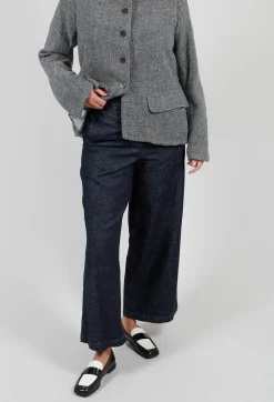 Pierfranca Trousers in Washed Denim