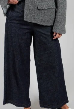 Pierfranca Trousers in Washed Denim
