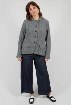 Pierfranca Trousers in Washed Denim