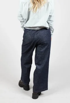 Pierfranca Trousers in Washed Denim