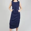 Pinned Dress in Enzian