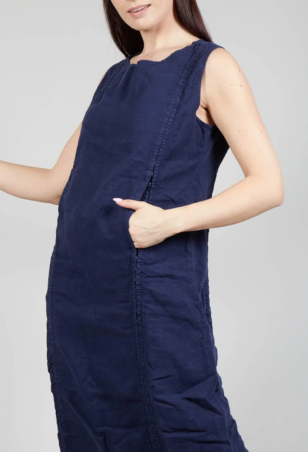 Pinned Dress in Enzian