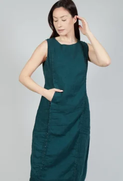 Pinned Dress in Tulip