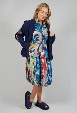 Pinned Sleeve Jacket in Enzian