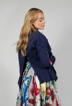 Pinned Sleeve Jacket in Enzian