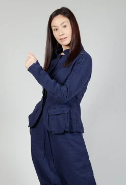 Pinned Sleeve Jacket in Enzian