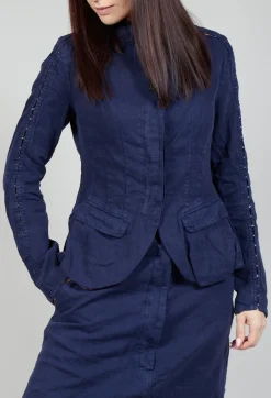 Pinned Sleeve Jacket in Enzian
