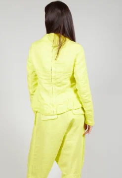Pinned Sleeve Jacket in Lilly