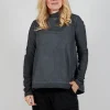 Pleat Top in Slate Cloud